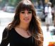 Lea Michele sur le tournage de Glee, le 11 août 2011 à New York