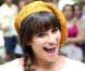 Lea Michele sur le tournage de Glee, le 11 août 2011 à New York