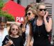 La sublime Kate Moss et sa fille Lila Grace dans les rues de Londres, le 11 août 2012
