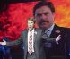 Will Ferrell devant Zach Galifianakis dans  Moi, député. 