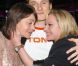 Véronique Sanson auprès de son fils Christopher Stills et de sa soeur Violaine, à Paris, avril 2004.