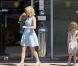 La chanteuse Geri Halliwell et sa fille Bluebell Madonna en visite dans la ville de Grasse, le 20 août 2012.