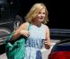 Geri Halliwell en visite dans la ville de Grasse, le 20 août 2012.