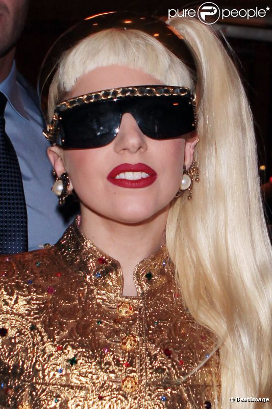 Lady Gaga à New York en décembre 2011