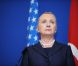 Hillary Clinton, 2e femme la plus puissante du monde selon le magazine  Forbes  (Istanbul, août 2012).