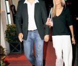 Sergio Parisse et Alexandra Rosenfeld
