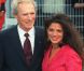 Clint Eastwood et sa femme Dina lors du Festival du film américain de Deauville 2000