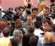 Robin Williams lors du Festival du film américain de Deauville 2000 pour la présentation de Jakob le menteur