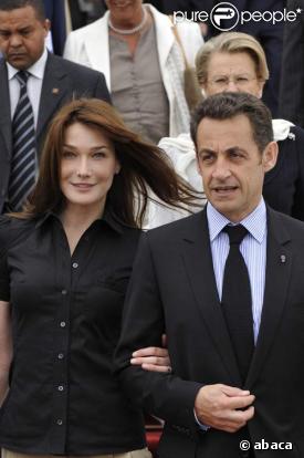 Carla et Nicolas Sarkozy