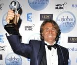Roberto Alagna aux Globes de Cristal en 2009.