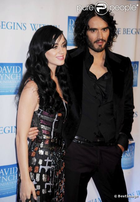 Katy Perry et Russell Brand, à New York, en décembre 2010.