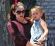 Jennifer Garner et sa fille Seraphina à Los Angeles, le 4 août 2012