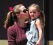 Jennifer Garner et sa fille Seraphina, toujours aussi adorable, à Los Angeles, le 4 août 2012