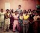 Ahston Kutcher en Inde le 31 août avec les femmes de l'association Apne Aap