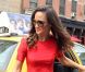 Pippa Middleton sortant d'un taxi new-yorkais, le 6 septembre 2012.
