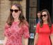 Pippa Middleton et une amie sortant du club Soho House, à New York, le 6 septembre 2012.