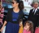 Salma Hayek, son mari François-Henri Pinault et leur fille Valentina à Deauville le 7 septembre 2012