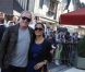 Salma Hayek et son mari François-Henri Pinault à Deauville le 7 septembre 2012