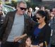 Salma Hayek, son mari François-Henri Pinault et leur fille Valentina à Deauville le 7 septembre 2012