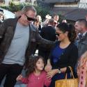 Salma Hayek : Son arrivée à Deauville avec son mari et leur fille Valentina