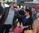 Salma Hayek, son mari François-Henri Pinault et leur fille Valentina à Deauville le 7 septembre 2012