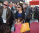 Salma Hayek, son mari François-Henri Pinault et leur fille Valentina à Deauville le 7 septembre 2012