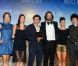 Benh Zeitlin, réalisateur des Bêtes du sud sauvage, avec le jury du prix Révélation Cartier formé par Ana Girardot, Astrid Berges-Frisbey, Frédéric Beigbeder, Mélanie Bernier et Félix Moati, lors du Festival de Deauville le 8 septembre 2012