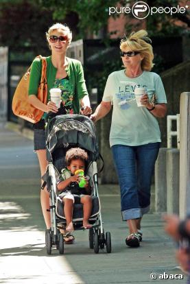 Heidi Klum, sa mère et son fils