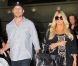 Jessica Simpson arrive à l'aéroport JFK de New York avec son fiancé Eric Johson et leur fille Maxwell. Le 9 septembre 2012.