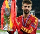 Gérard Piqué à Kiev en juillet 2012