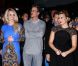 Britney Spears, Jason Trawick et Demi Lovato lors du lancement de la deuxième saison de X Factor à Hollywood, le 11 septembre 2012