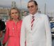  Roger Moore et sa quatrième femme, Cristina Tholstrup, en juin 2012 à Monte Carlo. 