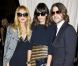 Rachel Zoe, Mandana Dayani et Rodger assistent au défilé Marchesa printemps-été 2013. New York, le 12 septembre 2012.