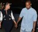Kim Kardashian et Kanye West, deux amoureux main dans la main à New York. Le 12 septembre 2012.
