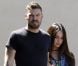 Exclusif - Brian Austin Green et sa femme Megan Fox, enceinte, quittent le restaurant Casa Vega à Sherman Oaks. Le 13 septembre 2012.