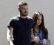 Exclusif - Brian Austin Green et sa femme Megan Fox, enceinte, quittent le restaurant Casa Vega à Sherman Oaks. Le 13 septembre 2012.