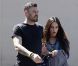 Exclusif - Brian Austin Green fait office de garde du corps pour sa femme Megan Fox, enceinte, à la sortie du restaurant Casa Vega à Sherman Oaks. Le 13 septembre 2012.