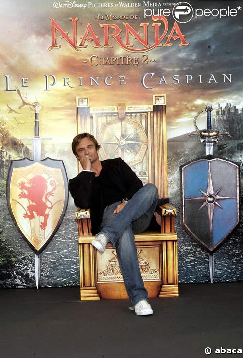 David Hallyday à l'avant-première des Chroniques de Narnia : Le Prince Caspian, le 20/06/08