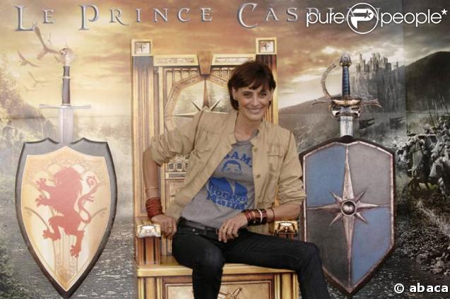 Inès de la Fressange à l'avant-première des Chroniques de Narnia : Le Prince Caspian, le 20/06/08