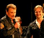 Johnny et David Hallyday
