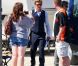 Simon Baker sur le tournage de Mentalist, à Los Angeles, le 18 septembre 2012