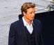 Simon Baker sur le tournage de Mentalist, à Los Angeles, le 18 septembre 2012