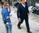 Simon Baker sur le tournage de Mentalist, à Los Angeles, le 18 septembre 2012
