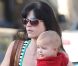 Selma Blair et son bébé, Arthur à Los Angeles - septembre 2012.