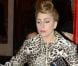 Lady Gaga sortant de la boutique Azzedine Alaïa dans le Marais, à Paris, le 21 septembre 2012.