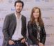 Isabelle Huppert et Melvil Poupaud au Festival de San Sebastian, le 23 septembre 2012.