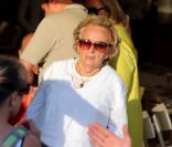 Bernadette Chirac le 10 août 2012 à Saint-Tropez