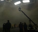 Le directeur de la photo Matthew Libatique a twitté un premier cliché de l'arche de Noé dans le film  Noah  de Darren Aronofsky. Septembre 2012.