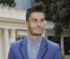 Baptiste Giabiconi à la conférence de presse du lancement de son album Oxygen, à l'hôtel Bristol à Paris, le 24 septembre 2012