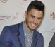 Baptiste Giabiconi très souriant à la conférence de presse du lancement de son album Oxygen, à l'hôtel Bristol à Paris, le 24 septembre 2012